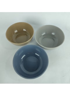 max plast Max Plast Premium Plastic Small Bowl Set of 6 Multi-Colored Bowls  - Image 3