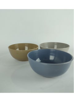 max plast Max Plast Premium Plastic Small Bowl Set of 6 Multi-Colored Bowls  - Image 4