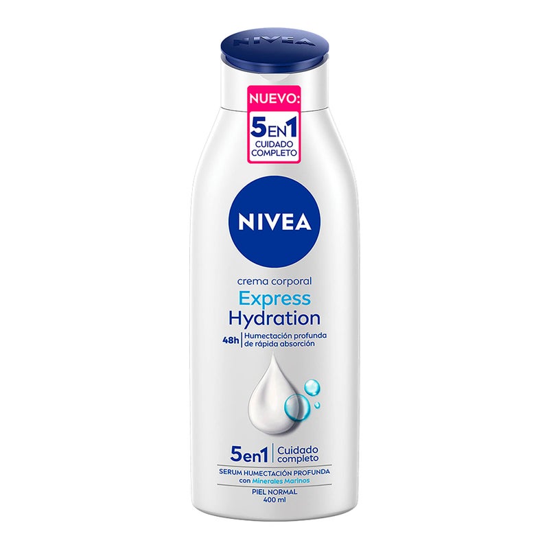 Nivea Body Milk Body Cream Express Hydration - Image 1