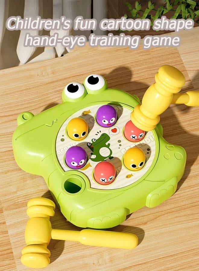 Whack A Mole Game Baby Interactive Hammer Toys, Hand-eye Coordination Cultivation Concentration Toddler Sensory Toys for Boy and Girl Toddler Toys Gift - Image 3
