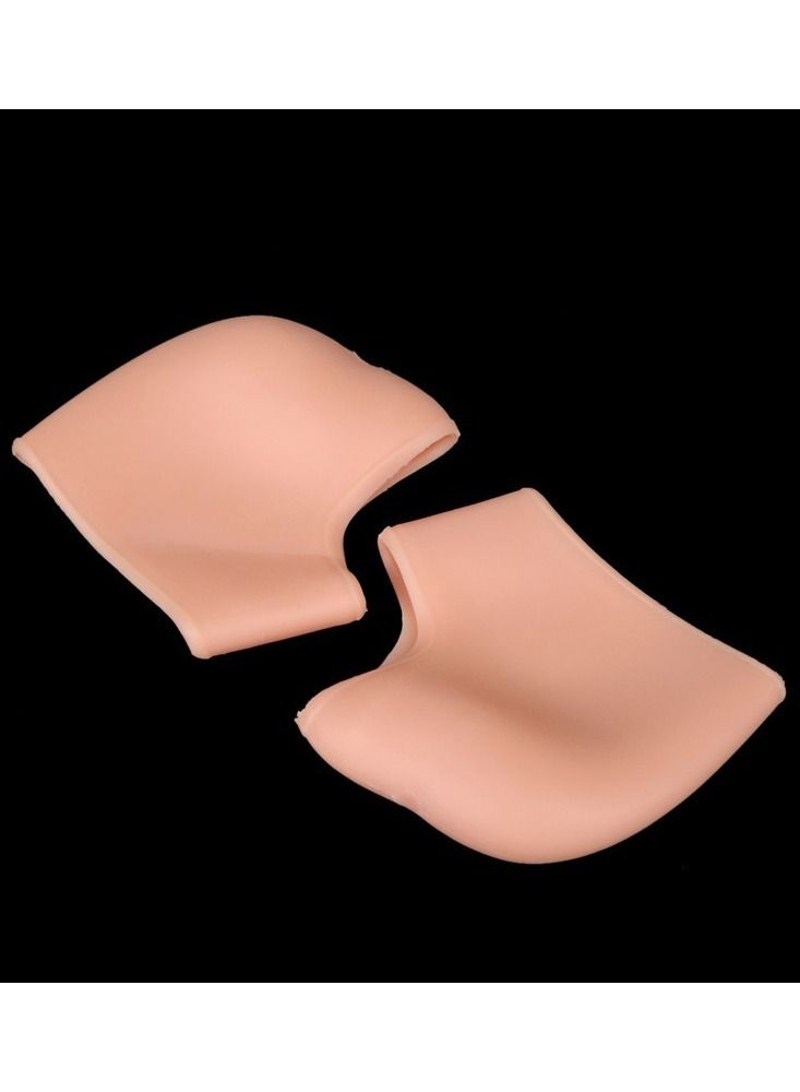 2pcs New Silicone Feet Care Socks Moisturizing Gel Thin Heel Socks With Hole Cracked Foot Protectors Skin Care Foot Care Tool  - Image 1