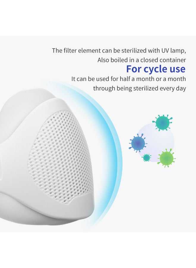 NIBEMINENT 5-Piece Replaceable Filter For AF9 Respirator - Image 3