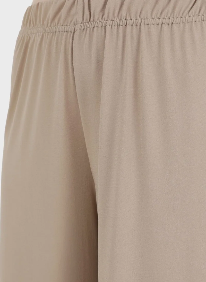 Refka by modanisa Flared High Waist Pants