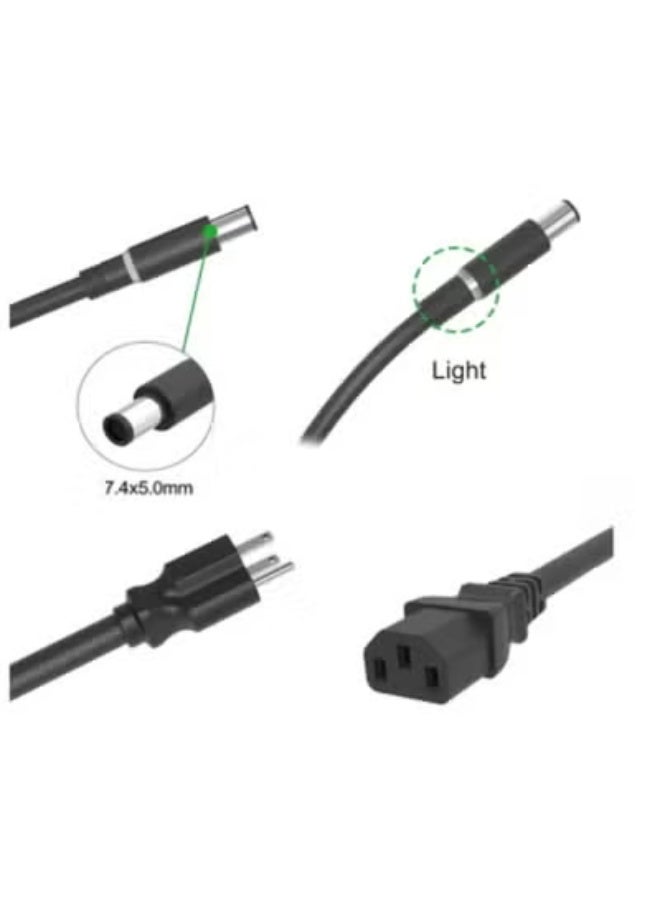 19.5V 12.3A 240W AC Adapter Charger Compatible for Dell Precision 7730 7520 7720, Dell Alienware 15 R4 R3 R2 R1, M17X R2 M17X R3 M4700 M6400, LA240PM180, 7XCR6, DA240PM180 Power Cord - Image 3