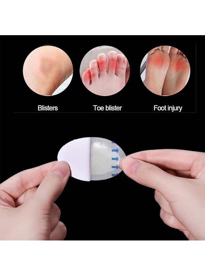 Generic Anti-Blister, Anti-Blister Pads (18 Pieces), New Material, Blister Gel Protection, Blister Treatment Patches, Fingers, Toes, Forefoot, Heel Blister Pads. Protect skin from friction shoes, waterproof  - Image 3