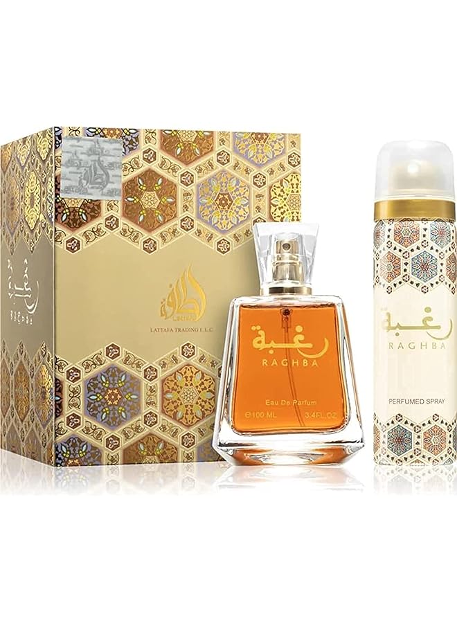 Lattafa Raghba For Unisex Eau De Parfum 100Ml - Image 1