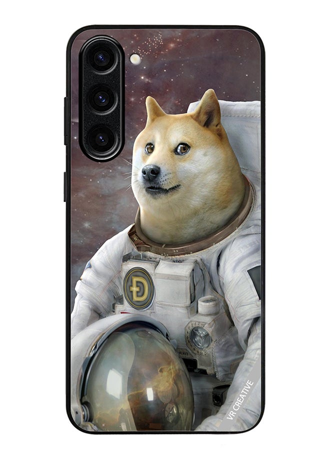 VR CREATIVE Protective Case Cover For Samsung Galaxy S24 Plus Doge To Space Design Multicolour - Image 1