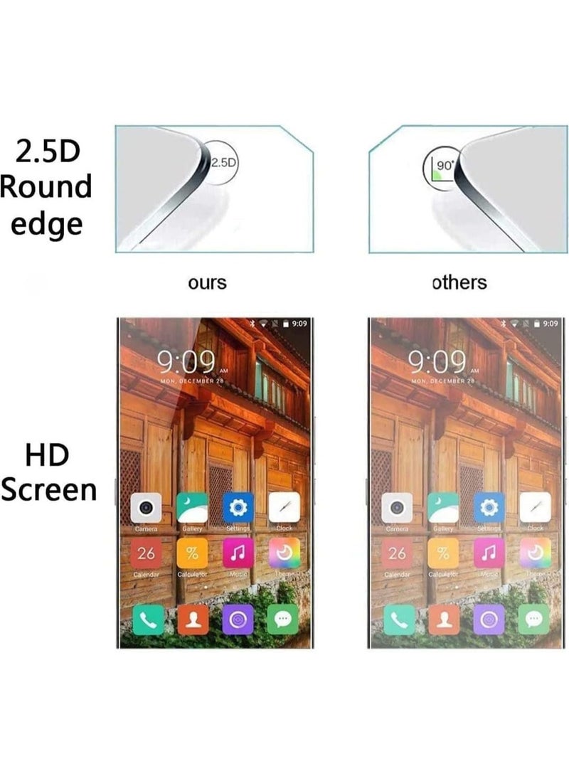 【2PCS】 Screen Protector for ZTE Nubia Z70 Ultra, 9H Tempered Glass, Anti-Scratch Bubble Free, HD Clear Front Screen Protector Phone Film - Image 4