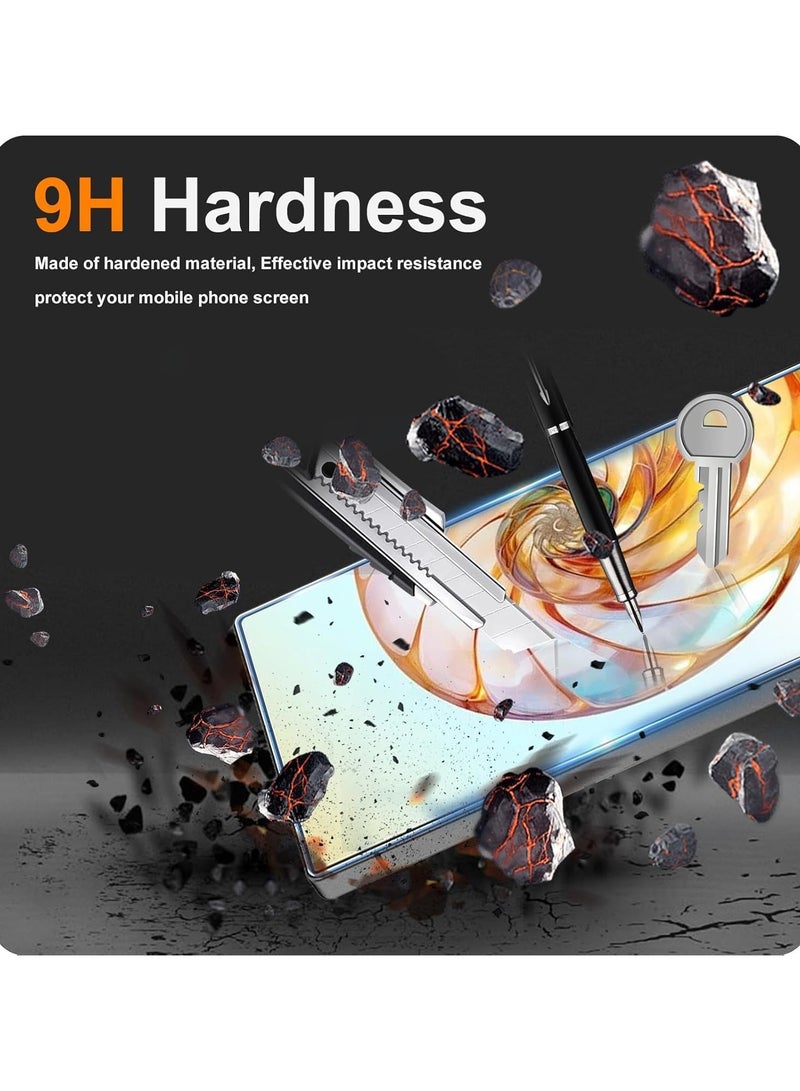 【2PCS】 Screen Protector for ZTE Nubia Z70 Ultra, 9H Tempered Glass, Anti-Scratch Bubble Free, HD Clear Front Screen Protector Phone Film - Image 5