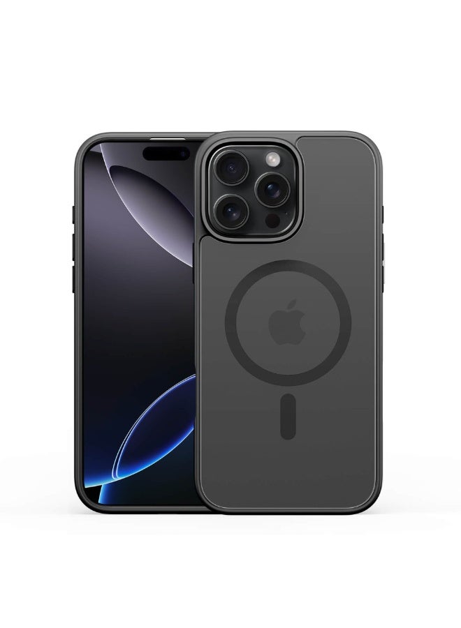 دوكس دوتشيز غطاء دوكس دوكسيس الفاخر من سلسلة يند لهاتف iPhone 16 Pro / أسود