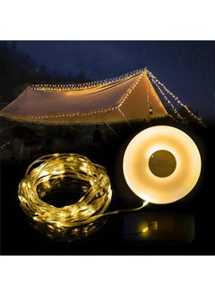 KEYOZA KEYOZA Camping Lights String Outdoor String Lights with 5 Lighting Modes Quick 30s Recovery Durable and Waterproof USB Charging Portable Camping Lights for Camping Yard and Hiking 328ft  - Image 1