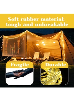 KEYOZA KEYOZA Camping Lights String Outdoor String Lights with 5 Lighting Modes Quick 30s Recovery Durable and Waterproof USB Charging Portable Camping Lights for Camping Yard and Hiking 328ft  - Image 5