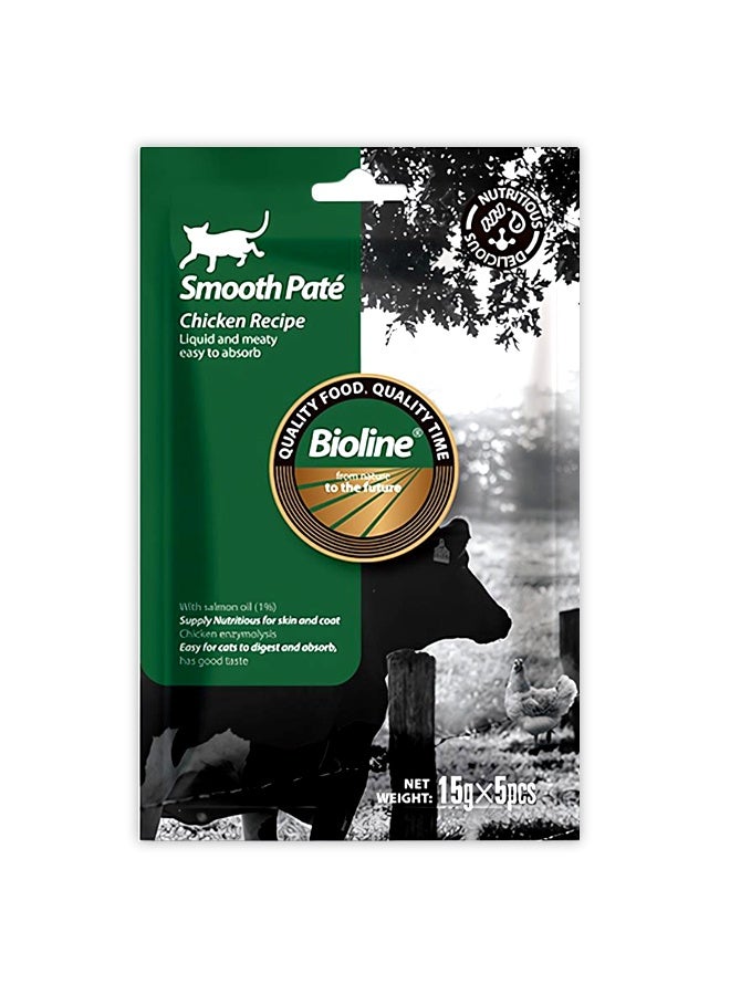 Bioline وصفة باتيه دجاج ناتشورال فيست - 75 جرام - Image 1