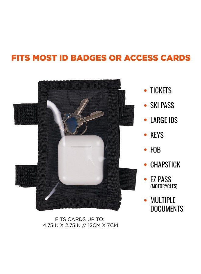 إرغوداين حزام ذراع Squids 3387 مع حامل معرف/شارة كبير وأشرطة مزدوجة وسحاب للإغلاق - Image 3