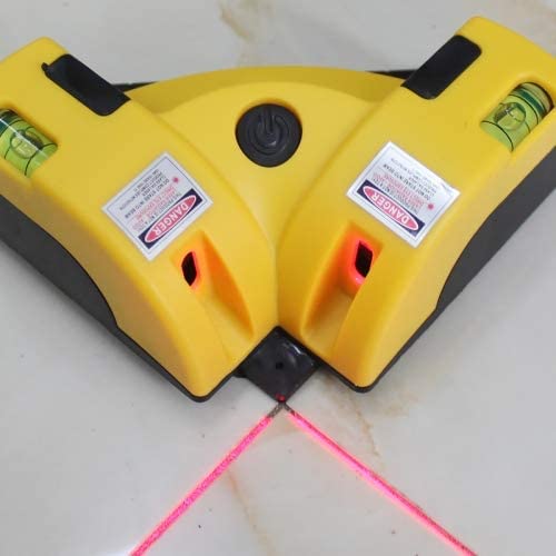 Baoer Right Angle 90 Degree Laser Level Cross Line Tiling Leveling Laser Beam Measurement Tool - Image 1