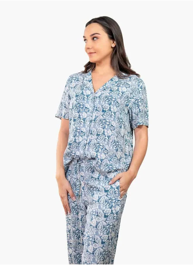 Aadaraya Ss Classic Long Pj Set For Female