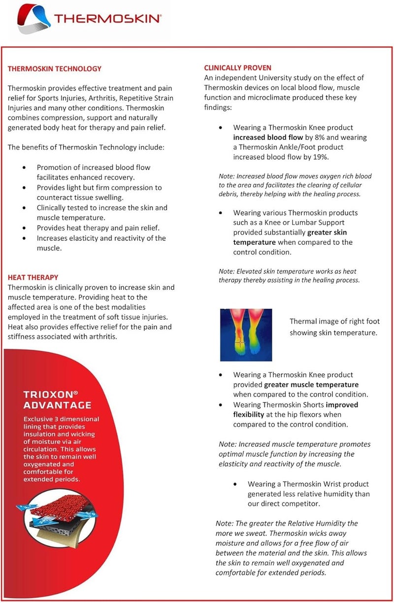 Thermoskin Carpal Tunnel Glove Left Hand Black Large - Image 3