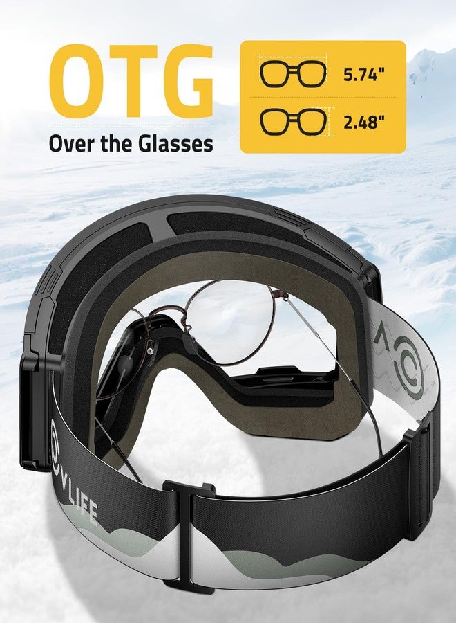 CVLIFE Ski Goggles for Outdoor Sliver - Image 5