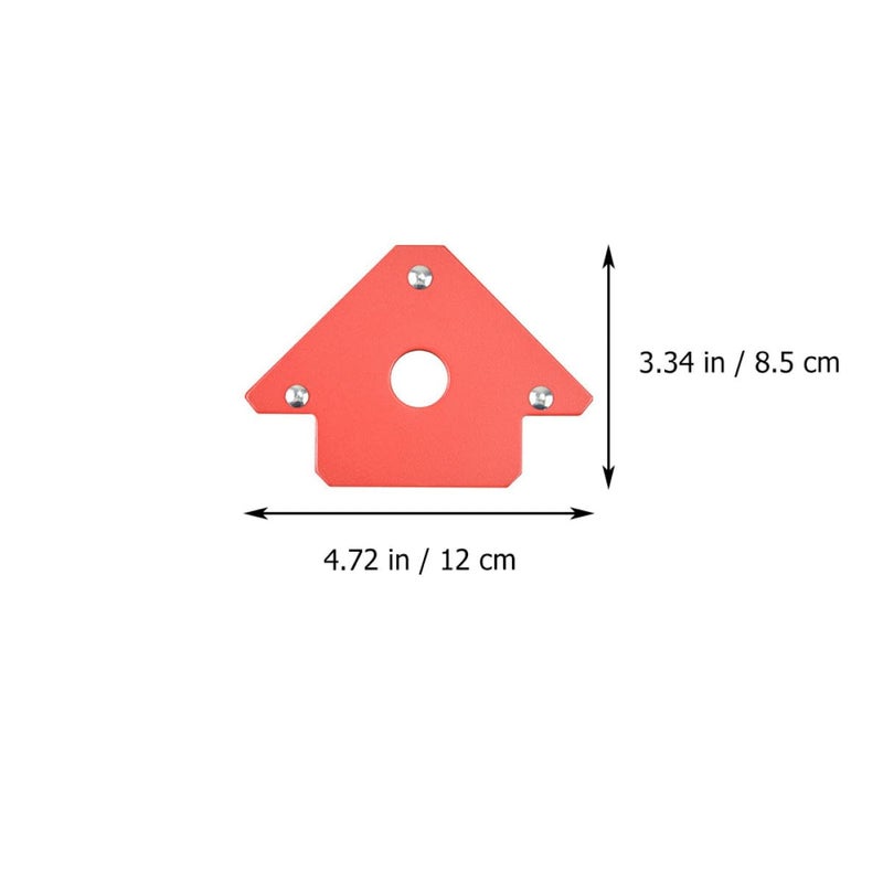 6 Pcs Magnetic Welding Holder Positioner Multi Angle Triangle Clamp Tool 35Lbs - Image 3