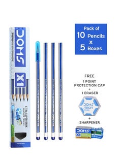 DOMS 12-Pieces  X1 X-Tra Super Dark Pencils Sets  - Image 2