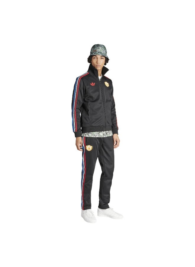 Adidas Mufc Sr Og Tp Black Football Pants For Men Xs