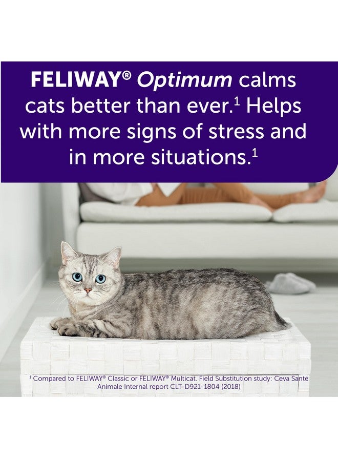 فيليواي Optimum Cat، موزع فيرومونات مهدئة معزز، مجموعة البدء لمدة 30 يومًا (48 مل) - Image 4