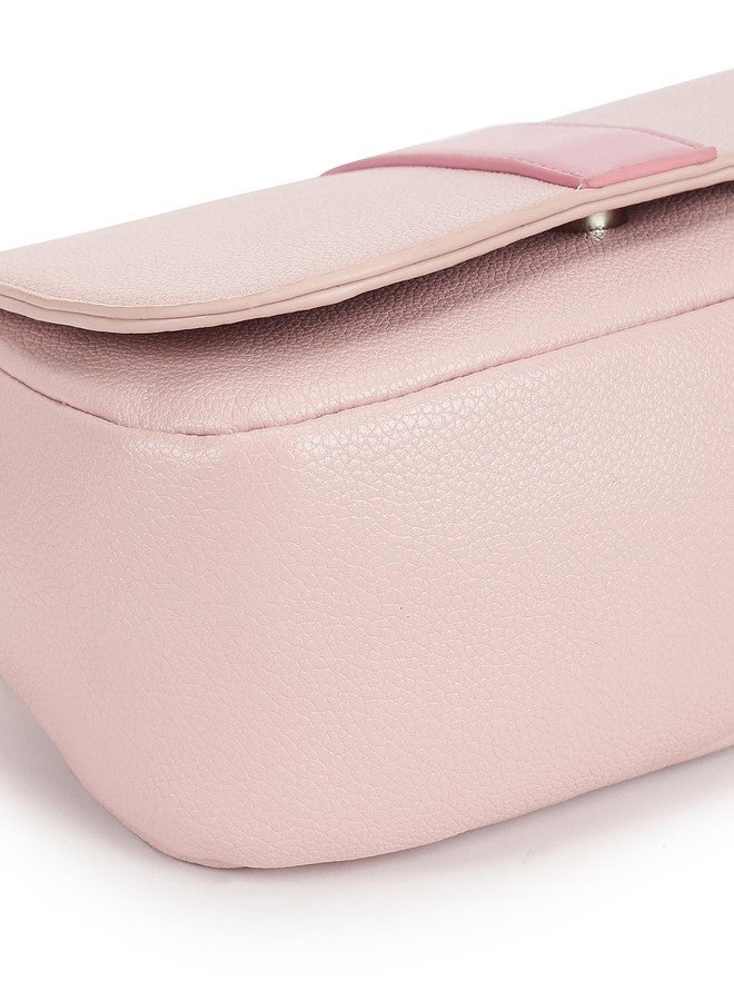 Fastrack On the Go Sling Bag for Women| Compact Crossbody with Magnetic Closure Flap, Adjustable Strap & Internal Zipper Pocket | Trendy Everyday Sling Bag for Women - Image 5