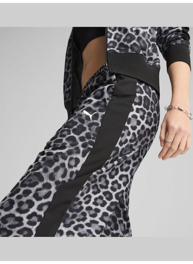 Puma Womens T7 Leo Luxe Graphic Straight Pants Casual - Image 2