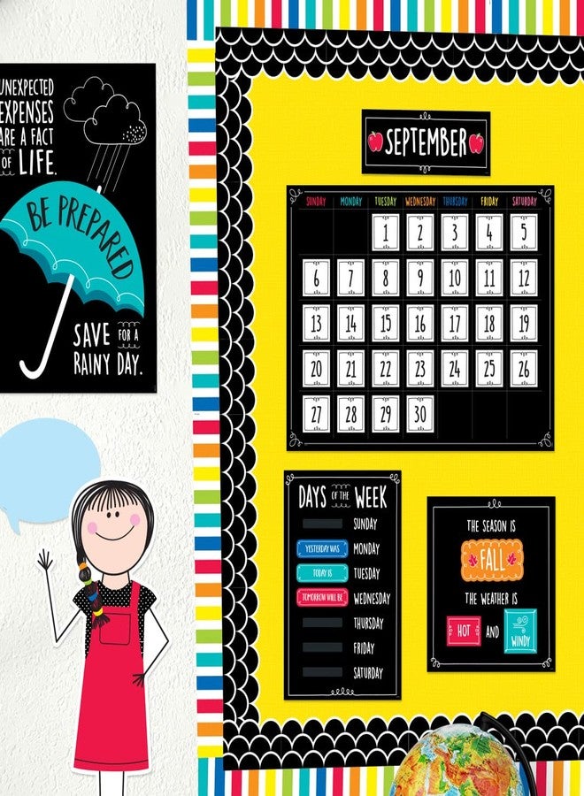 Creative Teaching Press CTP Doodle Calendar Set for Classroom (Creative Teaching Press 10668) - Image 5