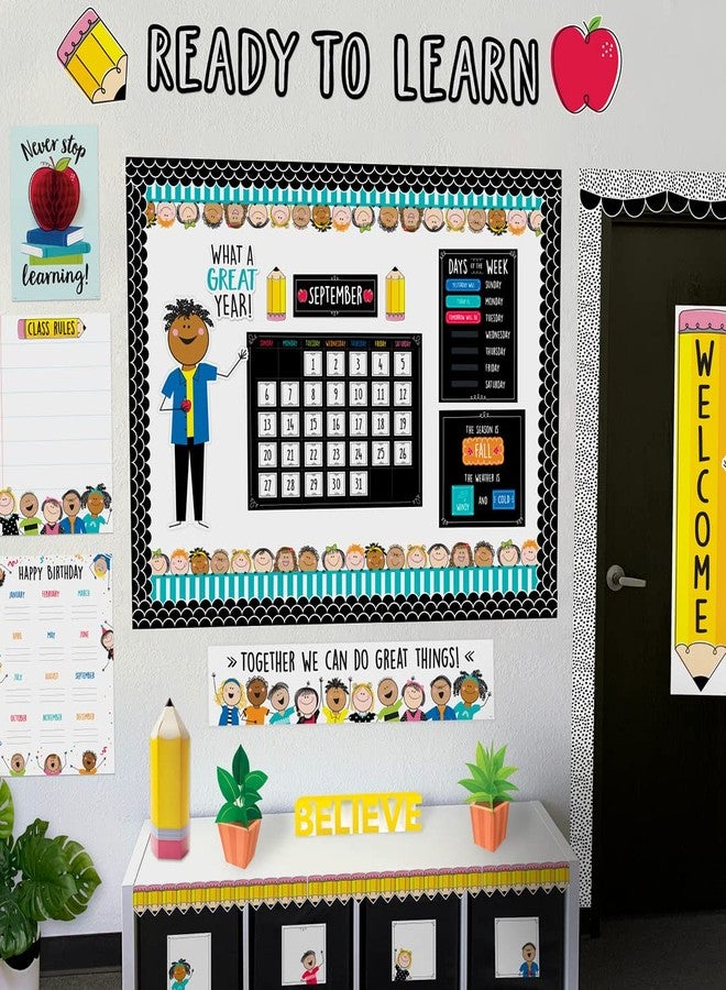 Creative Teaching Press CTP Doodle Calendar Set for Classroom (Creative Teaching Press 10668) - Image 4