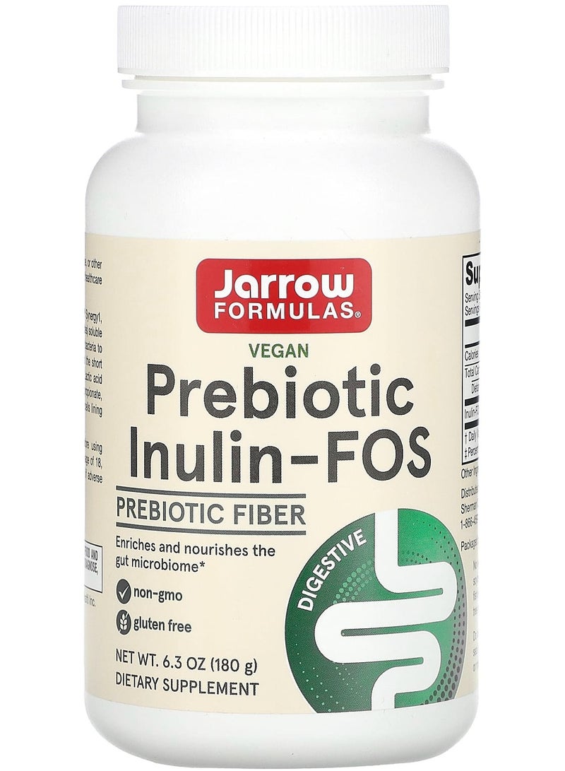 jarrow formulas إنولين-فوس بروبيوتيك، 6.3 أونصة (180 جرام)