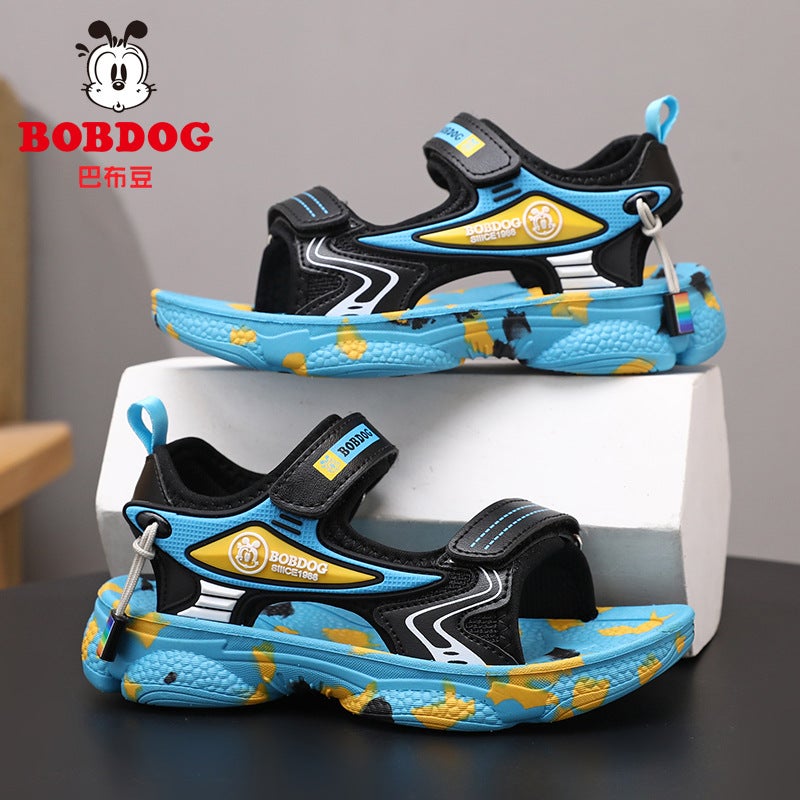 Babu Bean Boys Sandals 2025 Children'S Non-Slip Soft Bottom Beach Shoes Large Children'S Girls Shoes - Image 2