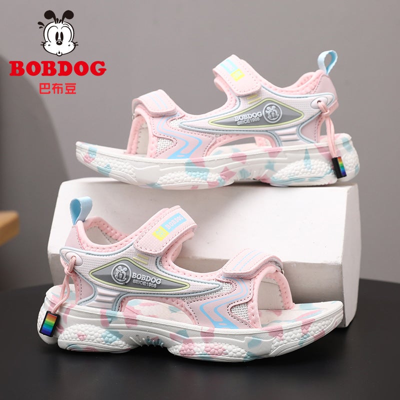Babu Bean Boys Sandals 2025 Children'S Non-Slip Soft Bottom Beach Shoes Large Children'S Girls Shoes - Image 4