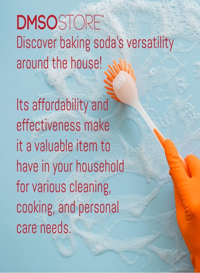 DMSOSTORE Baking Soda 5 lbs. Pure Sodium Bicarbonate Versatile Kitchen Essential for Baking, Cleaning, and More! Perfect for Cooking, Deodorizing, and DIY Cleaning Solutions. - Image 5