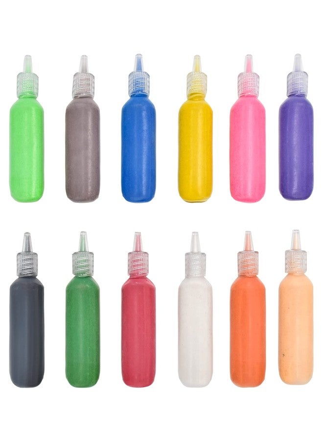 MEIEST Craft/Terrarium Sand 12pcs Assorted Colors Pack 1.25oz Bottles,Sand Arts and Crafts Kit, Decorative Wedding Party Colored Vase Glass Sand,Scenic Sand for Kids,DIY Sand Painting - Image 1