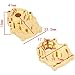 ZXYRC Brass Front Rear Steering Knuckle C Hub Counter Weight Blance for CROSSRC Cross RC EMOX 18 Rock Crawler Truck Upgrade Part Part F - Image 3