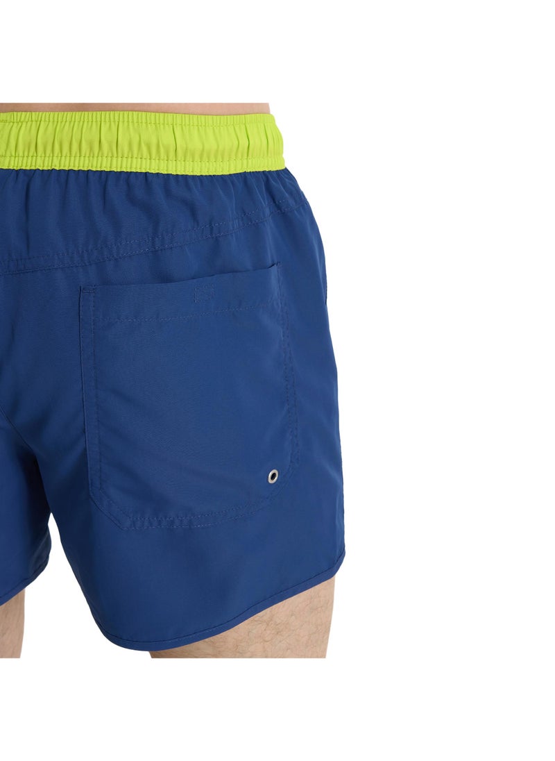 Joss Men’s Swimming Shorts - Joss Blue/Green,  Quick-Drying Swim Trunks with Adjustable Waist & Practical Pocket  - Image 4