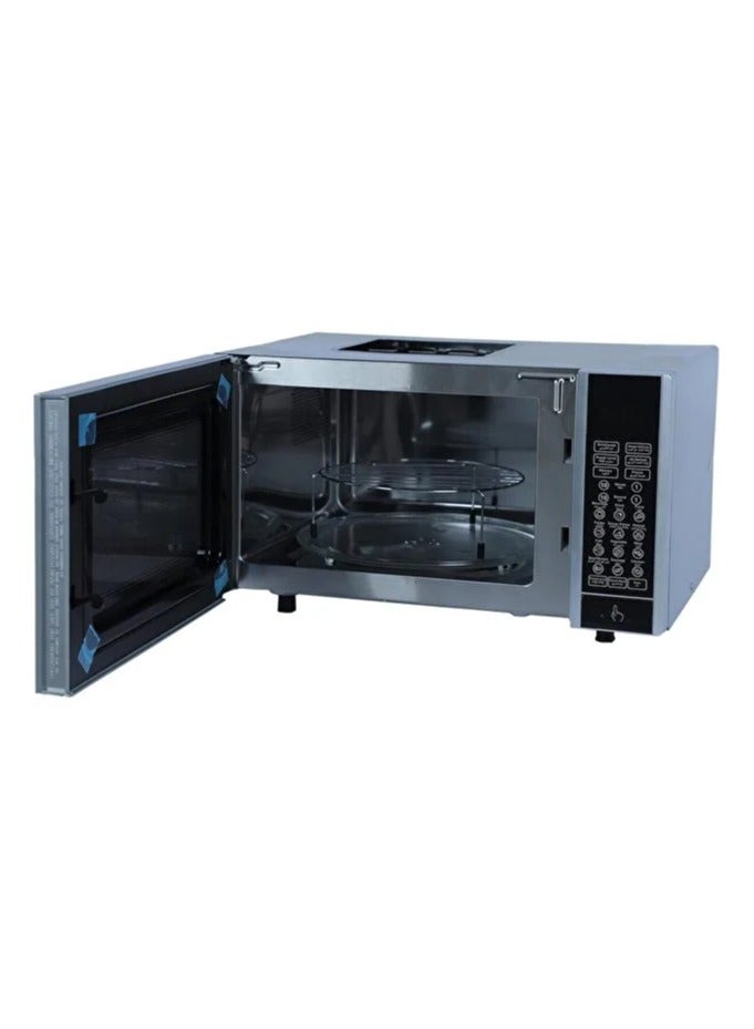 Arrow 30L Microwave Oven, Digital Controller, 900W | 6 Power Levels with Jet & Weight Defrost Feature | Easy Digital Control Panel | Child Safety Lock for Secure Cooking | Efficient Grill Function | Stylish Silver Color | Model Name: RO-30MGS - Image 2