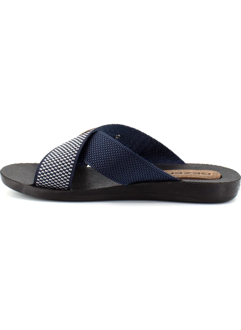 جيزر 10489 Men's Slippers Navy Blue