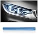 wedfish 12 X 48inch Car Light Tint Film CuttableStretchability Car Headlight Taillight Fog Light Vivid Vinyl Wrap ProtectorNonMarking SelfAdhesive Decals Car Decor Light Blue - Image 2