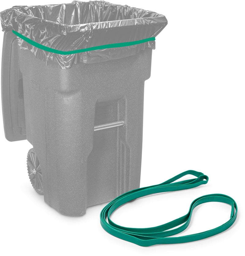 Tasker Rubber Bands for 64-65 Gallon Trash Cans (Value 6 Pack) - Image 1