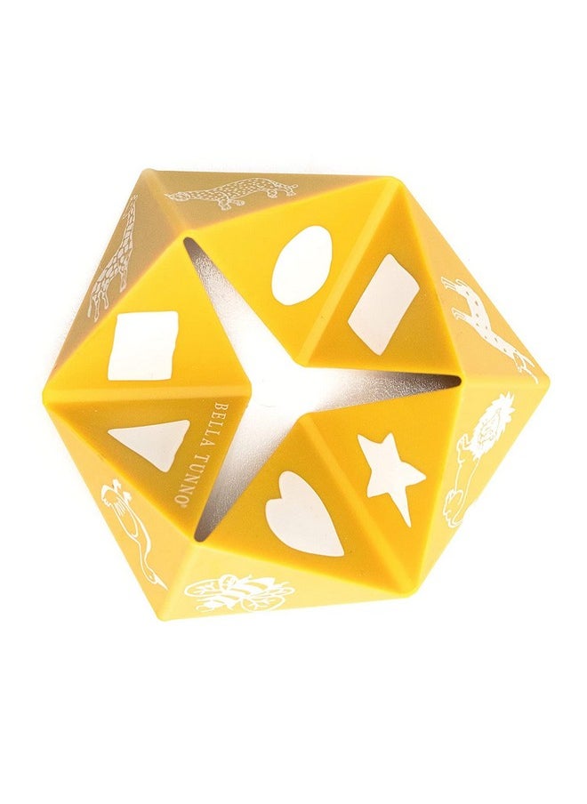 Bella Tunno - Beginner Spinner - Educational Baby Teething Toys For Baby Teething Relief, Playtime And Development, Gross Motor Skills, Baby Learning, And Baby Sensory Play, Yellow - Image 1