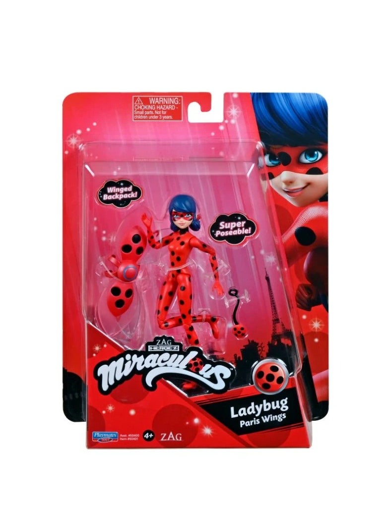 Miraculous MOMENTS SMALL DOLL - LADYBUG PARIS WINGS 