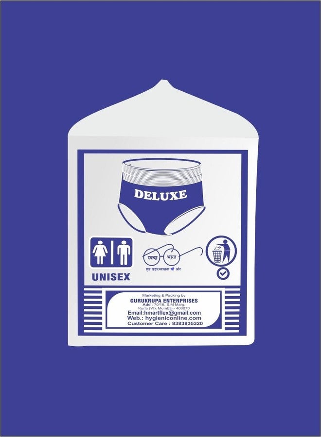 Deluxe Adult Diapers Pullups Pants Medium 65-100Cms 25"-39" (10 Pcs) - Image 3
