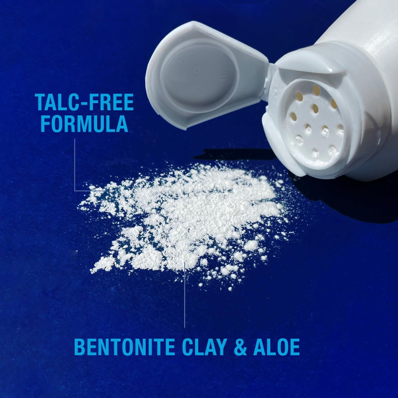 Zeasorb مسحوق زيازورب الفائق الامتصاص لعلاج الفطريات لالتهاب الفخذ، موصى به من قبل أطباء الجلد، يهاجم ويمتص الرطوبة، تقنية التحكم في الروائح الحاصلة على براءة اختراع، مع طين البنتونيت والألوة، زجاجة 2.5 أونصة - Image 3