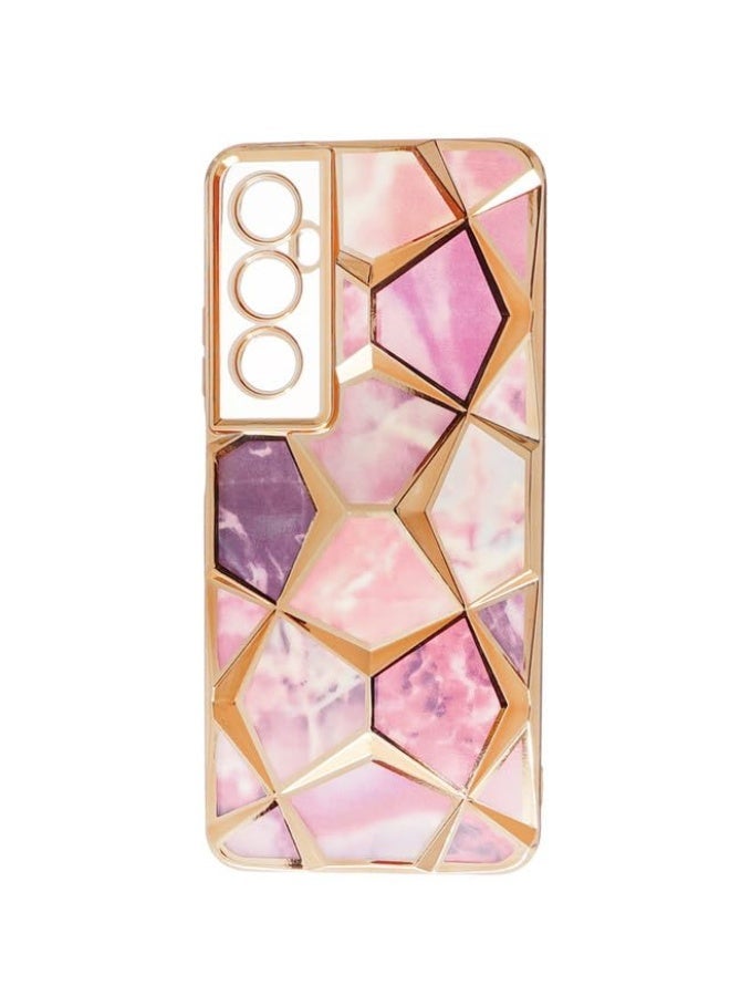 جراب خلفي بلاستيك لهاتف ريلمي C65 متعدد الألوان - Image 1