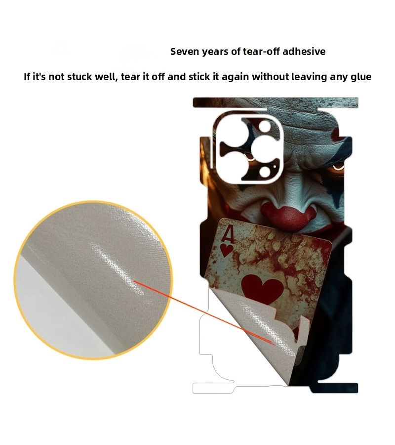 Fashion Back Film All in One Protective Skin Compatible With iPhone 16e Includes Full Coverage Backing Film And Application Tool Kit - Image 2