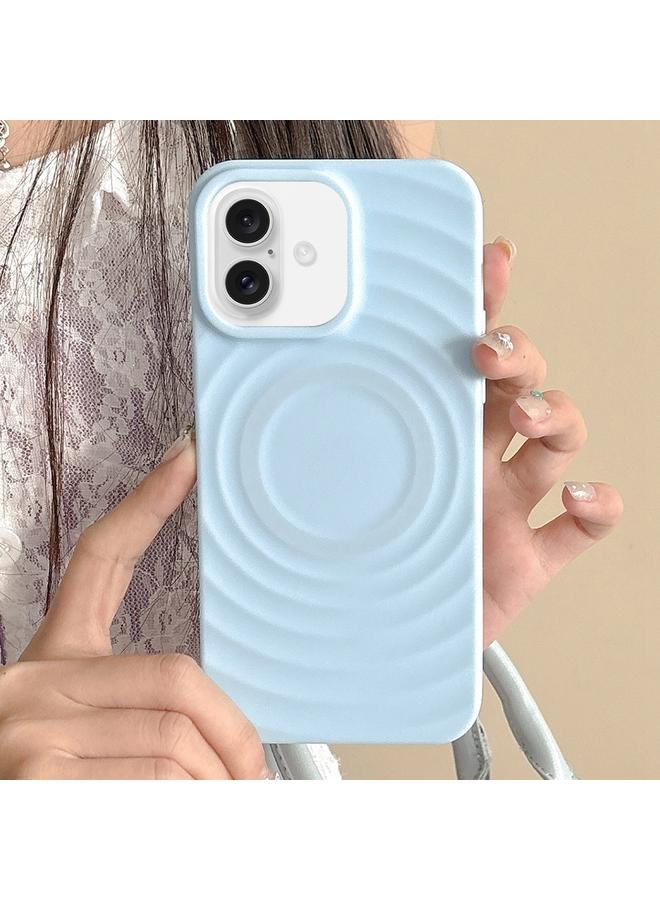 إيروريكس جراب لهاتف iPhone 16 Frosted Wave Texture MagSafe Magnetic TPU جراب هاتف - Image 1