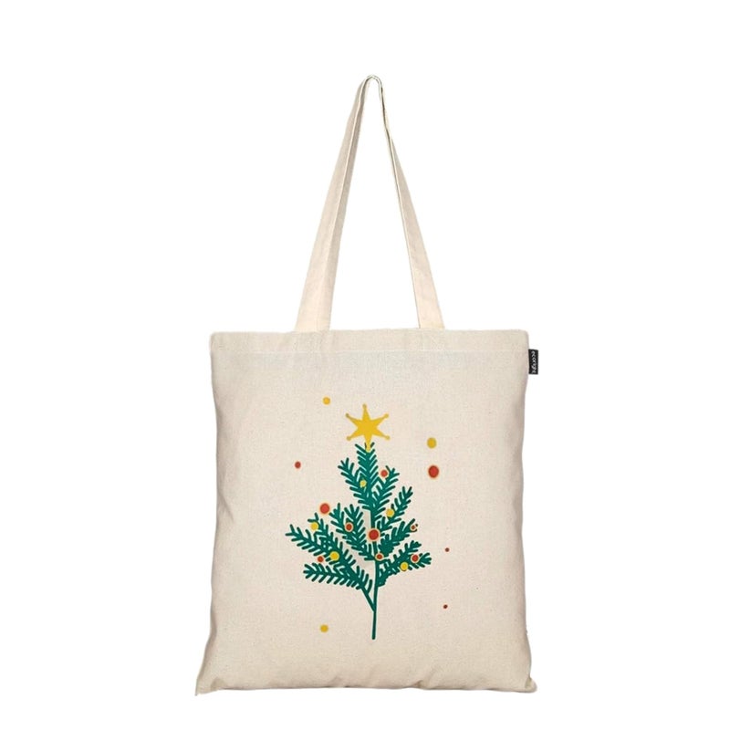 Eco Right Canvas Reusable Cotton Tote Bag for Women for School Grocery Shopping Beach Gifts for Womens