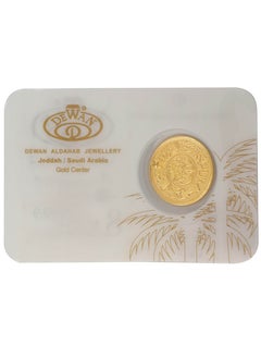 Dewan Saudi Gold Coin 24K weighing 8 grams  - Image 2